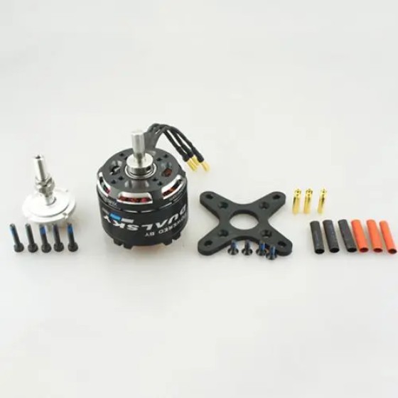 Original Dualsky XM5050EA V3 610KV Brushless Outrunners Motor for 70E Fixed-wing RC Airplane Fpv